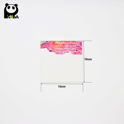 hot selling OEM good quality artist white canvas panel for student paint supplier